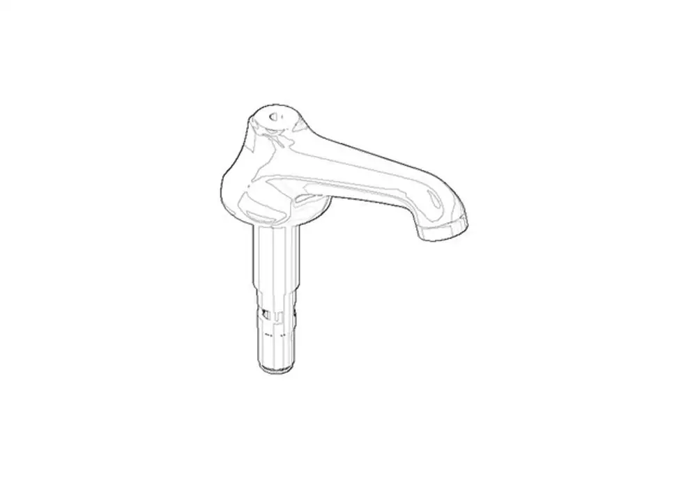 DORNBRACHT Auslauf für Waschtisch Stand ERSATZTEILE 04113600110 180,5 x 64 x 191,7 mm Chrom, 04113600110-00 Galeriebild 1